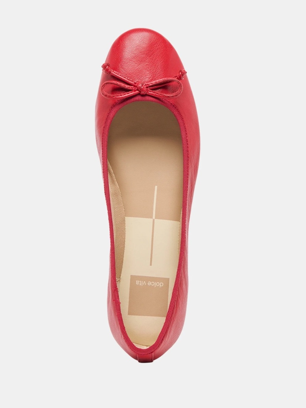 Dolce Vita Red Ballet Flats - Ballerina - 9.5 Wide - Picture 5 of 6